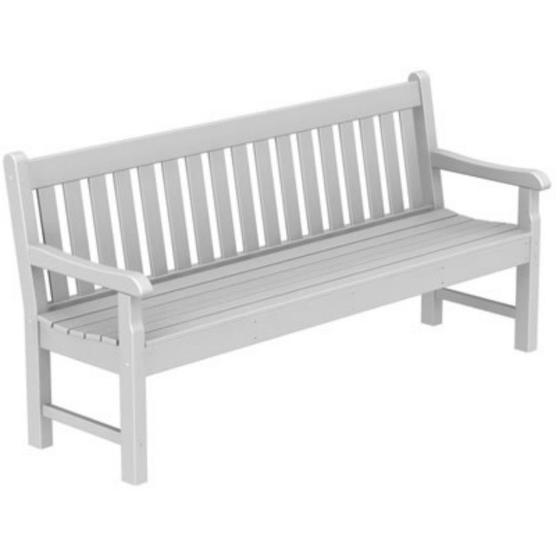 Polywood Lumber on Plastic Wood Rockford Outdoor Park Bench 72 Inches Pw Rkb72   Cozydays