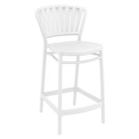 Portofino Patio Counter Stool White ISP214