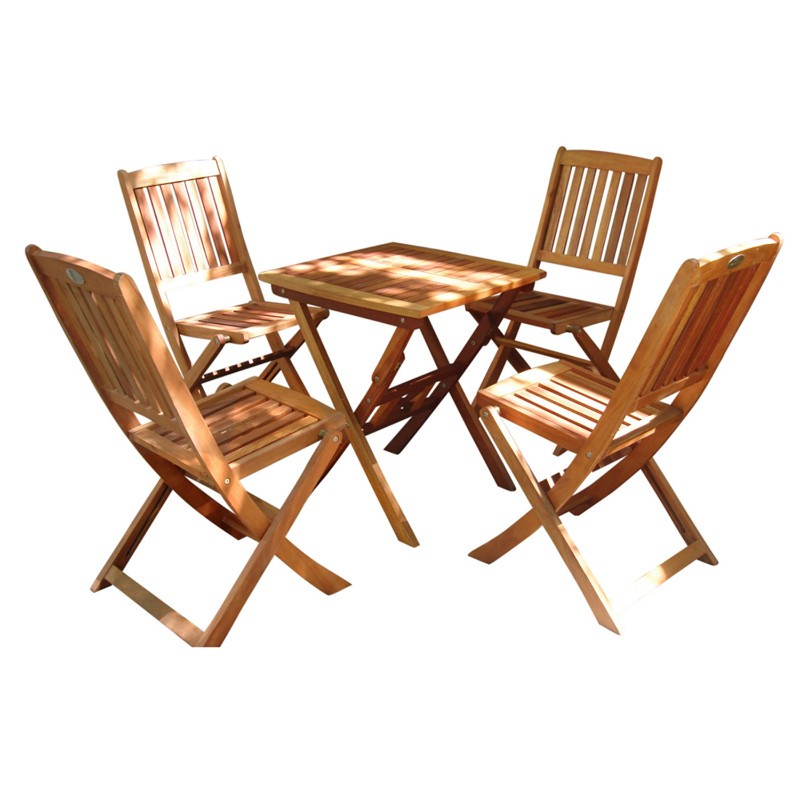 Malibu Piece Wood Outdoor Patio Bistro Set V Set Cozydays