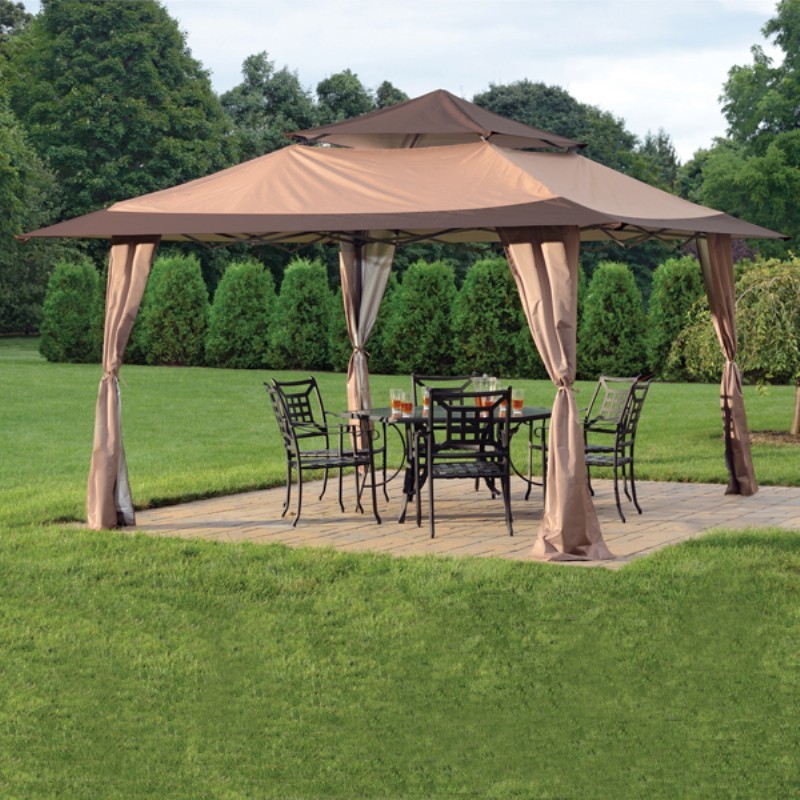 Royal Pavilion Pop-up Gazebo 13x13 ft. Straight Leg 22634 | CozyDays