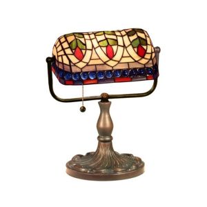 Tiffany-style Art Glass Desk Lamp KS20-MB50