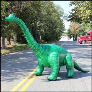 giant inflatable brachiosaurus