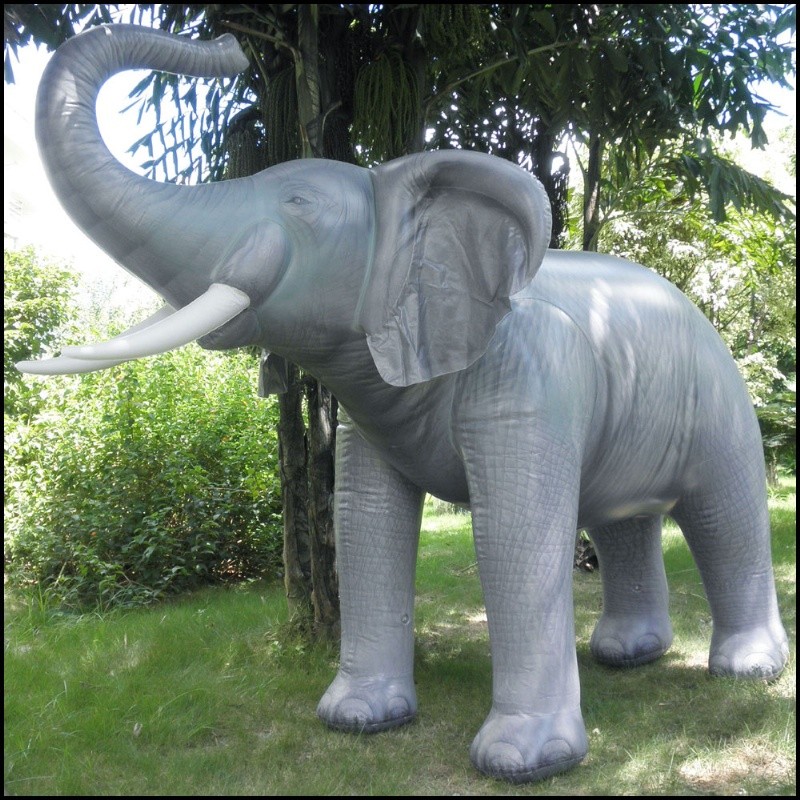 lifelike elephant inflatable