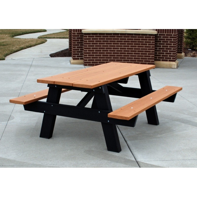 A Frame Resinwood Picnic Bench and Table 6 Feet FF-PB-APIC6 | CozyDays