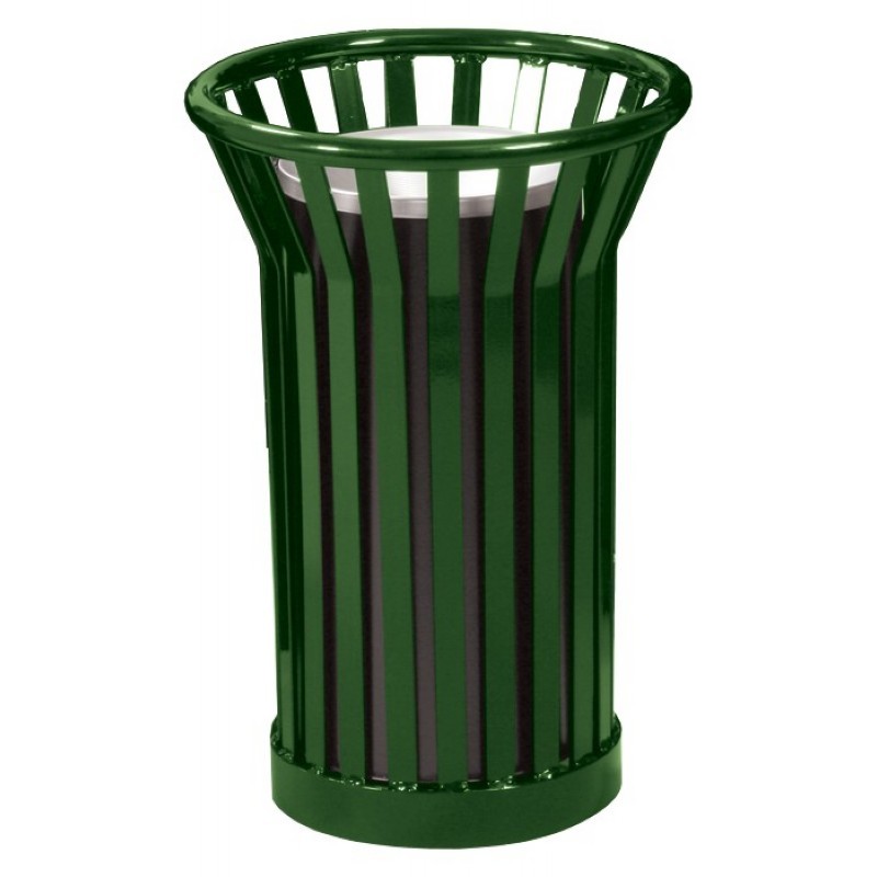 Witt Outdoor Ash Urn Green Steel - Wydman W-WC2000-GN | CozyDays