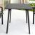 Maya Square Outdoor Dining Table 31 inch Black ISP685-BLA #4