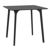 Maya Square Outdoor Dining Table 31 inch Black ISP685