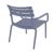 Paris Outdoor Club Lounge Chair Dark Gray ISP275-DGR #2