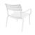 Paris Outdoor Club Lounge Chair White ISP275-WHI #2