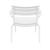 Paris Outdoor Club Lounge Chair White ISP275-WHI #5