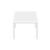Paris Outdoor Coffee Table White ISP278-WHI #3