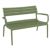 Paris Outdoor Lounge Bench Chair Olive Green ISP276