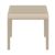 Paris Outdoor Side Table Taupe ISP277-DVR #3