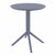 Pia Bistro Set with Sky 24" Round Folding Table Dark Gray S086121-DGR #3