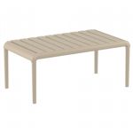 Paris Outdoor Coffee Table Taupe ISP278