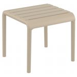 Paris Outdoor Side Table Taupe ISP277