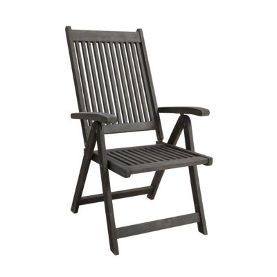 Renaissance Outdoor Patio 5-Position Reclining Chair - Hand-scraped