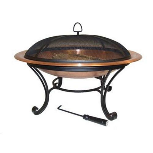 Round Copper Fire Pit 40" AD114