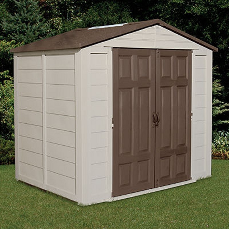 Storage Building Shed 240 Cubic Feet SUA03B04 | CozyDays