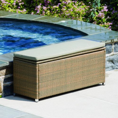 Sabbia Resin Wicker Storage Bench AL-44-0418