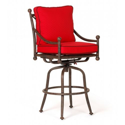 Origin Cast Aluminum Patio Swivel Bar Chair CA-8882-7