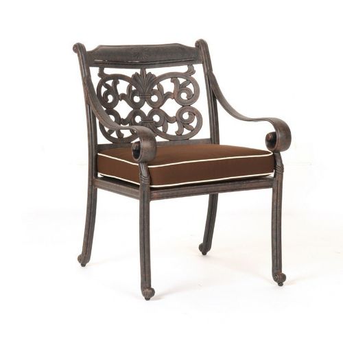 Victoria Cast Aluminum Garden Dining Chair CA-8085-1