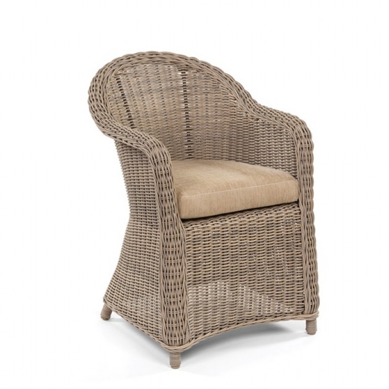Amelie Traditional Wicker Dining Chair CA-989-1 | CozyDays