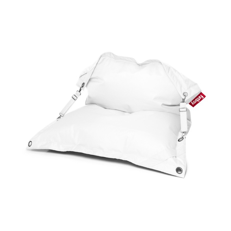 Fatboy® Buggle-Up Outdoor Beanbag Lounger White FB-BGU-WHT | CozyDays