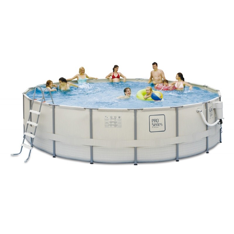 ProSeries Above Ground Pool Package 24 Ft. Round 52 inch Deep NB2043 ...